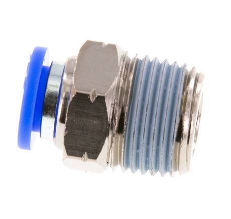 5/16'' x 3/8'' NPT Steckverschraubung mit Außengewinde Messing/PBT NBR [5 Stück]