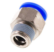 1/2'' x 3/8'' NPT Push-in Fitting with Male Threads Brass/PBT NBR [2 Pieces]