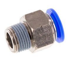 1/2'' x 3/8'' NPT Steckverschraubung mit Außengewinde Messing/PBT NBR [2 Stück]