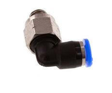1/8'' x UNF 10-32 90deg Ellbogen Steckfitting Messing/PBT NBR drehbar [2 Stück]