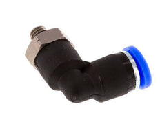 5/32'' x UNF 10-32 90-Grad-Winkel-Steckverschraubung Messing/PBT NBR drehbar [2 Stück]