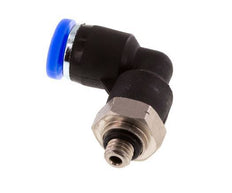 5/32'' x UNF 10-32 90-Grad-Winkel-Steckverschraubung Messing/PBT NBR drehbar [2 Stück]