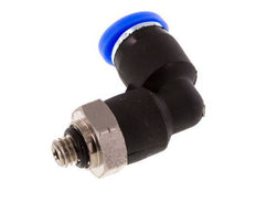 5/32'' x UNF 10-32 90-Grad-Winkel-Steckverschraubung Messing/PBT NBR drehbar [2 Stück]