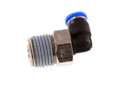 1/8'' x 1/8'' NPT 90deg Steckverschraubung mit Außengewinde Messing/PBT NBR drehbar [2 Stück]