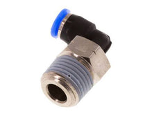 1/8'' x 1/8'' NPT 90deg Steckverschraubung mit Außengewinde Messing/PBT NBR drehbar [2 Stück]