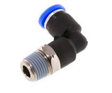 5/32'' x 1/8'' NPT 90-Grad-Steckverschraubung mit Außengewinde Messing/PBT NBR drehbar [2 Stück]