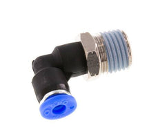 5/32'' x 1/4'' NPT 90deg Steckverschraubung mit Außengewinde Messing/PBT NBR drehbar [2 Stück]