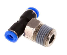 1/8'' x 1/8'' NPT Inline T-Stück Steckverschraubung mit Außengewinde Messing/PBT NBR drehbar [2 Stück]