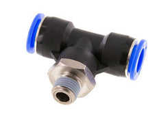 1/2'' x 1/4'' NPT Inline-T-Stück Einsteckverschraubung mit Außengewinde Messing/PBT NBR drehbar