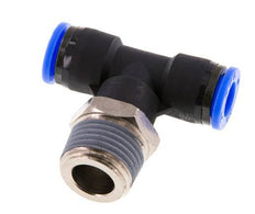 3/8'' x 1/2'' NPT Inline-T-Stück Steckverschraubung mit Außengewinde Messing/PBT NBR drehbar