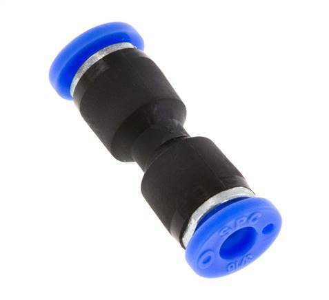 3/16''-Steckverschraubung PBT NBR [2 Stück]