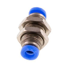 1/8''-Steckverschraubung Messing/PBT NBR Bulkhead [2 Stück]