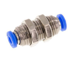 5/32'' Steckverschraubung Messing/PBT NBR Bulkhead [2 Stück]