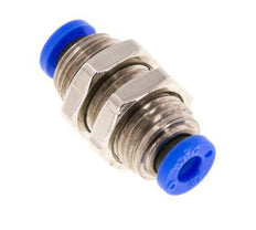 3/16''-Steckverschraubung Messing/PBT NBR Bulkhead [2 Stück]