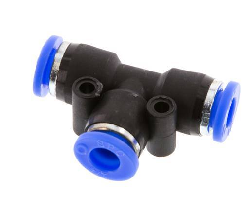 5/16'' T-Stück Einsteckverschraubung PBT NBR [2 Stück]