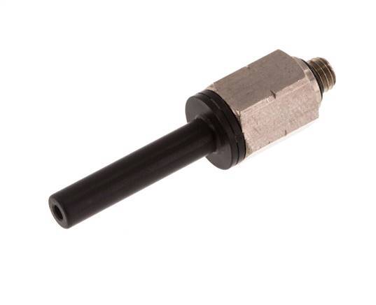 3/16'' x UNF 10-32 Steckfitting Messing/PBT NBR [2 Stück]