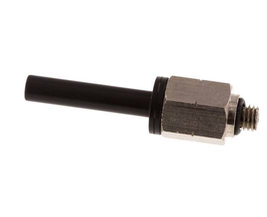 3/16'' x UNF 10-32 Steckfitting Messing/PBT NBR [2 Stück]