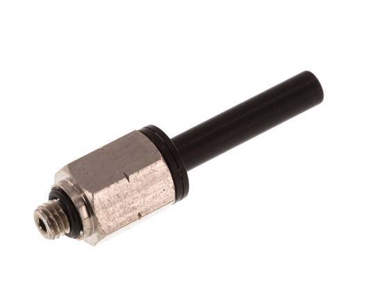 3/16'' x UNF 10-32 Steckfitting Messing/PBT NBR [2 Stück]
