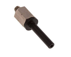 3/16'' x UNF 10-32 Steckfitting Messing/PBT NBR [2 Stück]