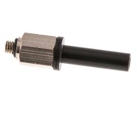 1/4'' x UNF 10-32 Steckverschraubung Messing/PBT NBR [2 Stück]