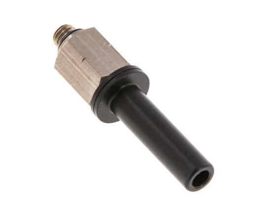 1/4'' x UNF 10-32 Steckverschraubung Messing/PBT NBR [2 Stück]
