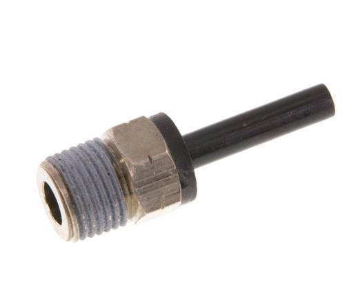 5/32'' x 1/8'' NPT Steckverschraubung mit Außengewinde Messing/PBT NBR [2 Stück]