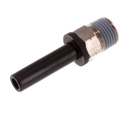 1/4'' x 1/8'' NPT Steckverschraubung mit Außengewinde Messing/PBT NBR [2 Stück]