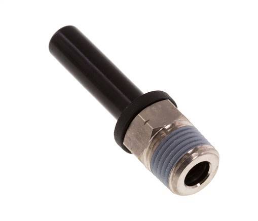 1/4'' x 1/8'' NPT Steckverschraubung mit Außengewinde Messing/PBT NBR [2 Stück]