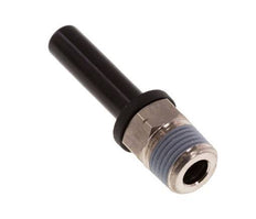 1/4'' x 1/8'' NPT Steckverschraubung mit Außengewinde Messing/PBT NBR [2 Stück]