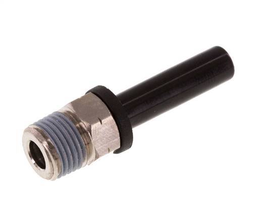1/4'' x 1/8'' NPT Steckverschraubung mit Außengewinde Messing/PBT NBR [2 Stück]
