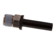 1/4'' x 1/8'' NPT Steckverschraubung mit Außengewinde Messing/PBT NBR [2 Stück]