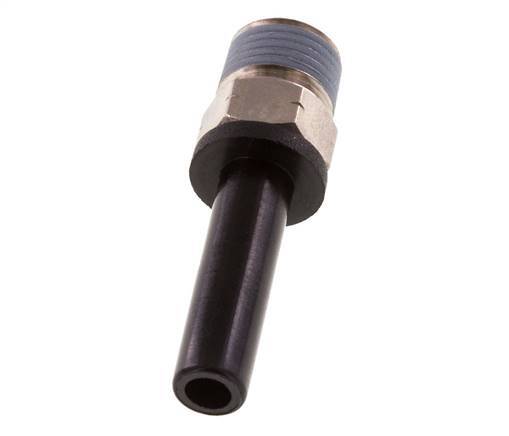 1/4'' x 1/8'' NPT Steckverschraubung mit Außengewinde Messing/PBT NBR [2 Stück]