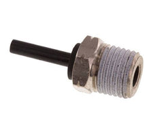 5/32'' x 1/4'' NPT Steckverschraubung mit Außengewinde Messing/PBT NBR [2 Stück]