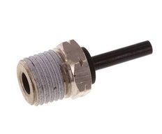 5/32'' x 1/4'' NPT Steckverschraubung mit Außengewinde Messing/PBT NBR [2 Stück]