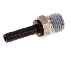 1/4'' x 1/4'' NPT Steckverschraubung mit Außengewinde Messing/PBT NBR [2 Stück]