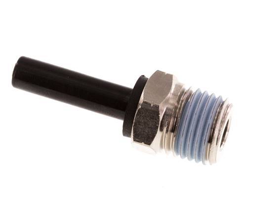 1/4'' x 1/4'' NPT Steckverschraubung mit Außengewinde Messing/PBT NBR [2 Stück]