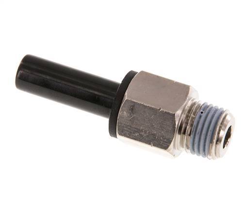 3/8'' x 1/4'' NPT Steckverschraubung mit Außengewinde Messing/PBT NBR [2 Stück]