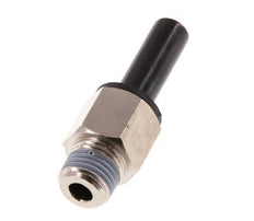 3/8'' x 1/4'' NPT Steckverschraubung mit Außengewinde Messing/PBT NBR [2 Stück]