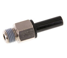 3/8'' x 1/4'' NPT Plug-in Fitting with Male Threads Brass/PBT NBR [2 Pieces]