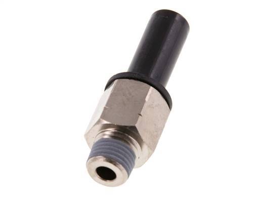 1/2'' x 1/4'' NPT Steckverschraubung mit Außengewinde Messing/PBT NBR [2 Stück]