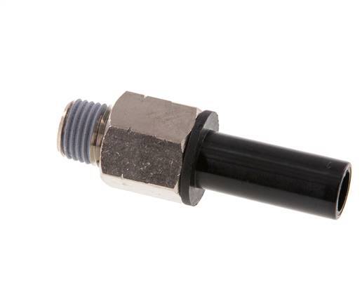 1/2'' x 1/4'' NPT Steckverschraubung mit Außengewinde Messing/PBT NBR [2 Stück]