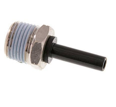 1/4'' x 3/8'' NPT Steckverschraubung mit Außengewinde Messing/PBT NBR [2 Stück]