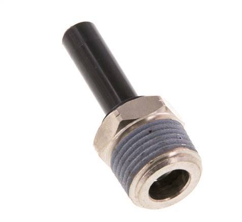 5/16'' x 3/8'' NPT Steckverschraubung mit Außengewinde Messing/PBT NBR [2 Stück]