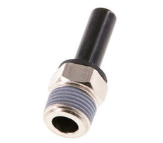 3/8'' x 3/8'' NPT Plug-in Fitting with Male Threads Brass/PBT NBR [2 Pieces]