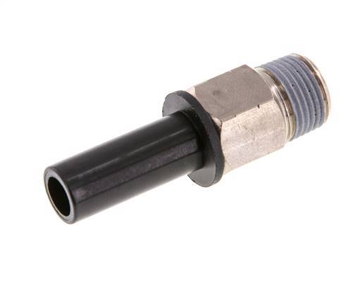 1/2'' x 3/8'' NPT Steckverschraubung mit Außengewinde Messing/PBT NBR [2 Stück]