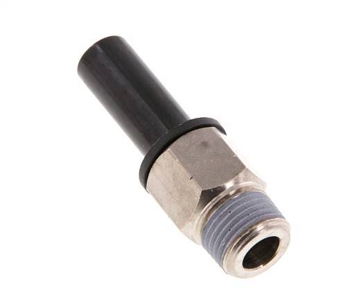 3/8'' x 1/2'' NPT Steckverschraubung mit Außengewinde Messing/PBT NBR [2 Stück]