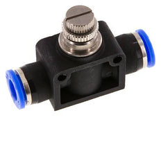 Durchflussregelungs-Schalldämpfer gerade 3/8 Zoll (9,52 mm) Messing/PBT
