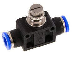 Durchflussregelungs-Schalldämpfer gerade 3/8 Zoll (9,52 mm) Messing/PBT