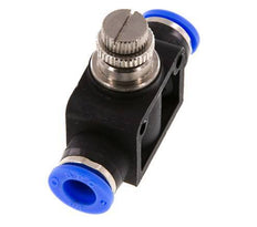 Durchflussregelungs-Schalldämpfer gerade 3/8 Zoll (9,52 mm) Messing/PBT