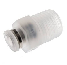 4mm x R1/4'' Push-in Fitting with Male Threads PA EPDM/PTFE